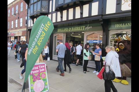 Holland & Barrett unveiled its new More format in Chester this week